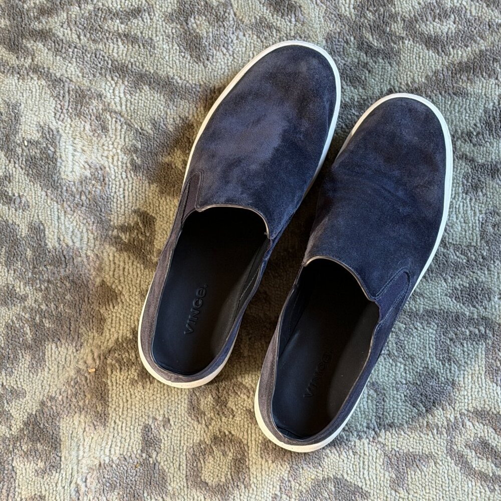 Vince Suede Verrell Slip-On Sneakers